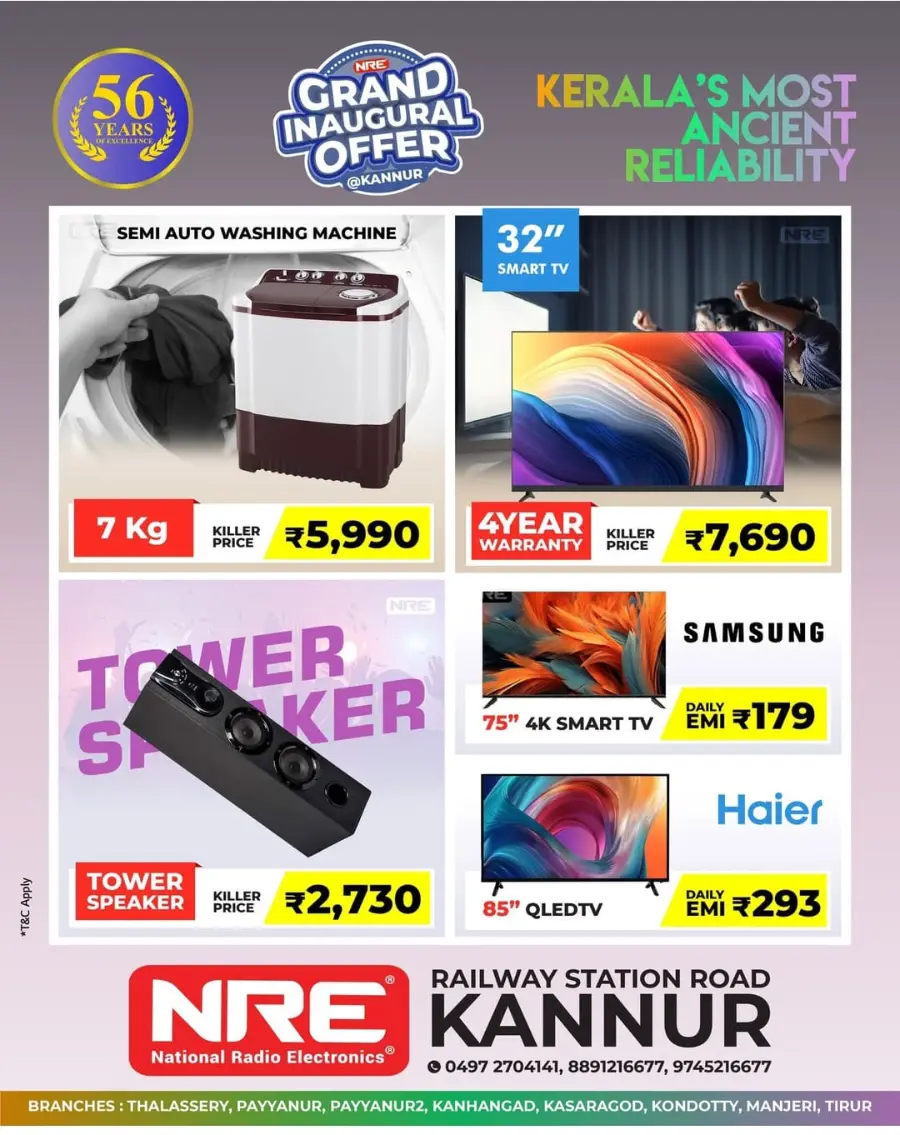 Grand Inagural Offer In NRE undefined