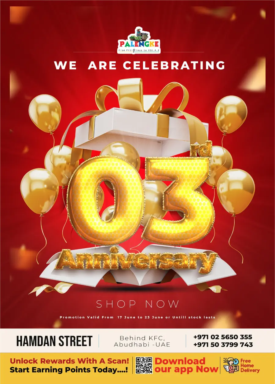 3 Anniversary Offers In Palengke Supermarket Abu Dhabi