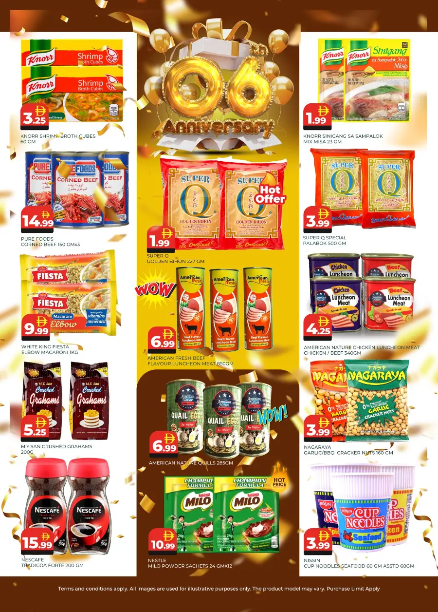 6 Anniversary Offers In Palengke Supermarket Dubai