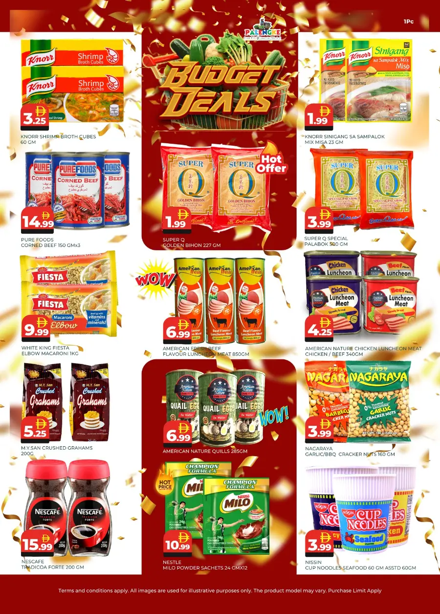 Budget Deals In Palengke Supermarket Abu Dhabi