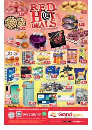 Red Hot Deals In Grand Hypermarket Sharjah / Ajman
