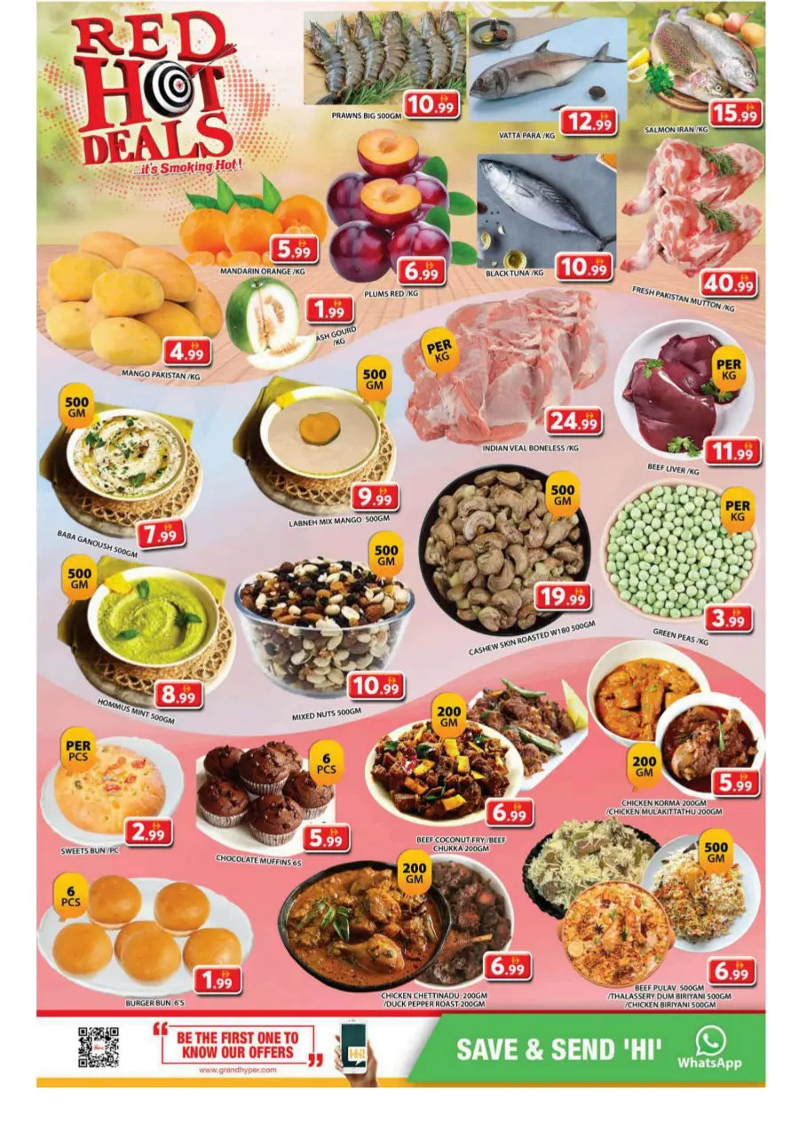 Red Hot Deals In Grand Hypermarket Sharjah / Ajman