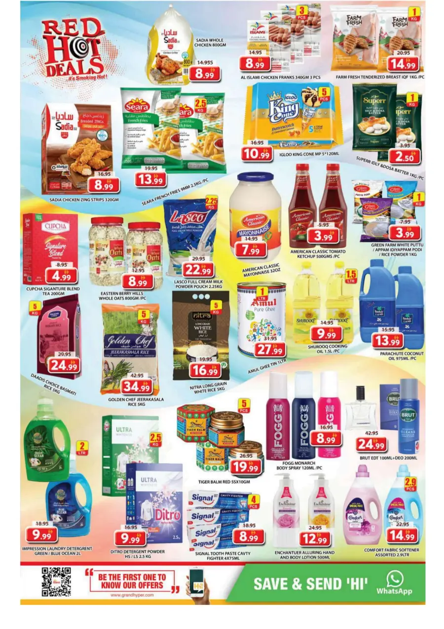 Red Hot Deals In Grand Hypermarket Sharjah / Ajman