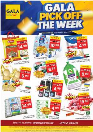 Pick Of the Week In Gala Supermarkets Dubai,Sharjah / Ajman,Ras al Khaimah