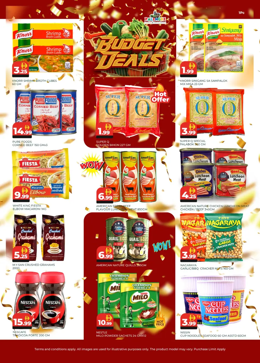 Budget Deals In Palengke Supermarket Sharjah / Ajman