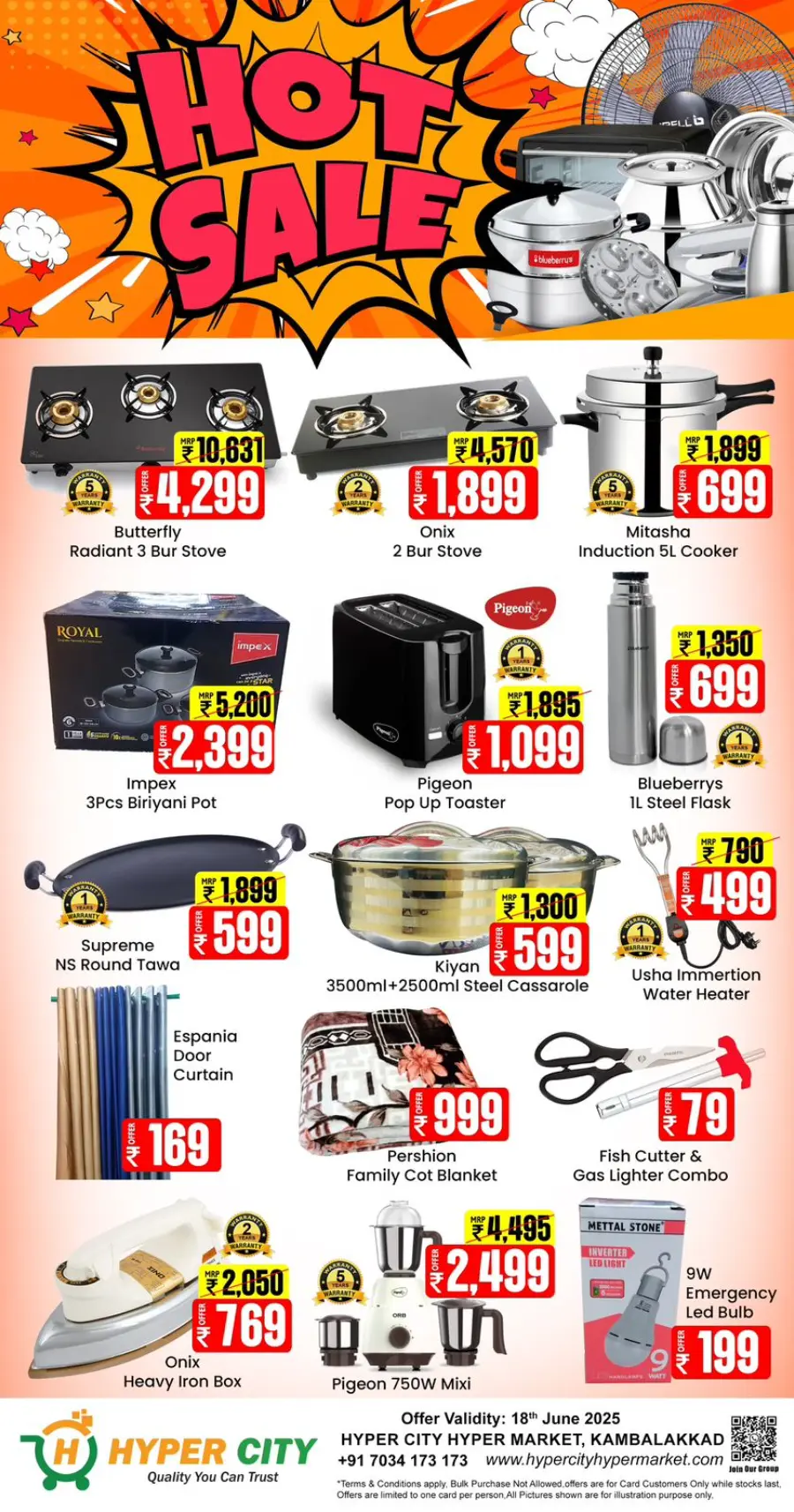 Hot Sale In Hyper City Hypermarket Wayanad