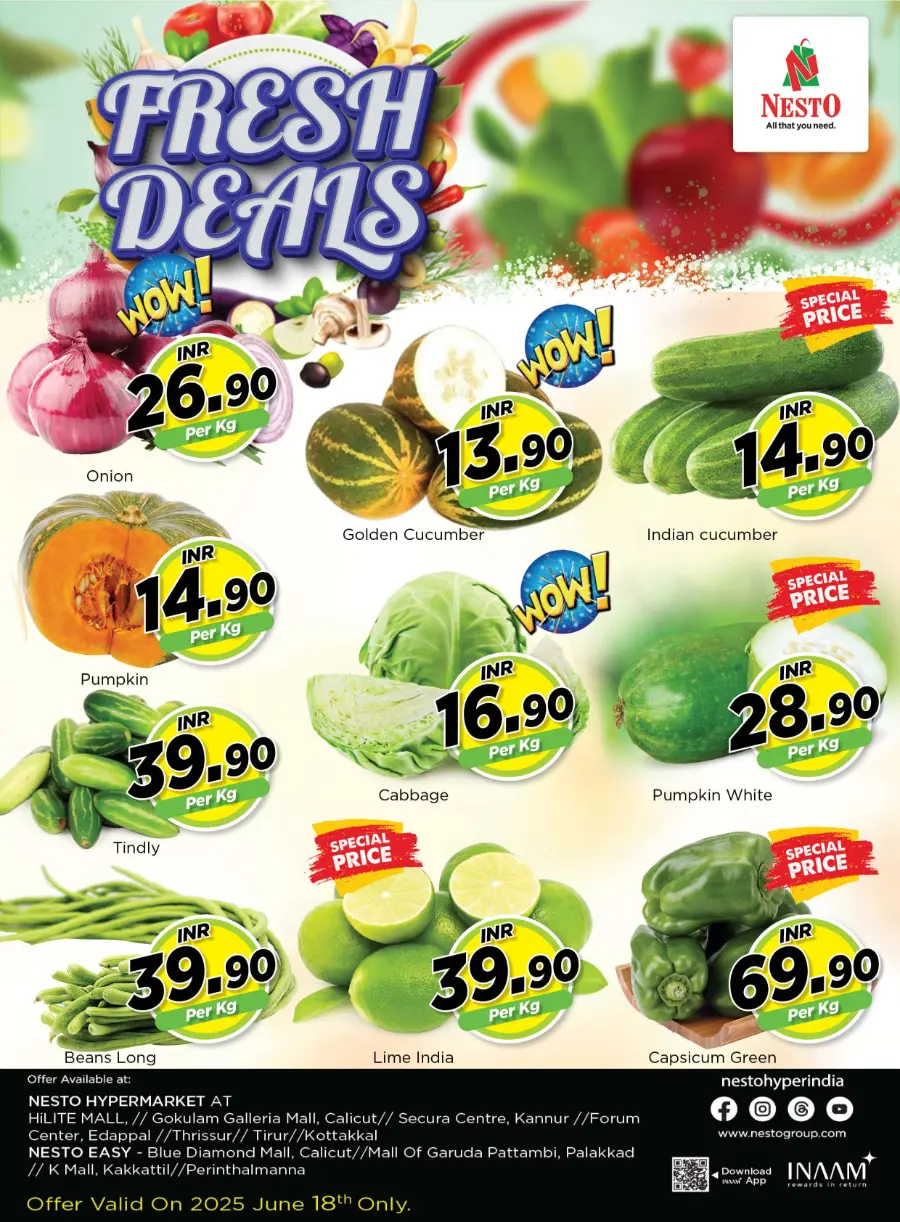 Fresh Deal In Nesto Hypermarket Thrissur