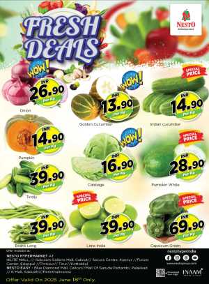 Fresh Deal In Nesto Hypermarket Calicut,Malappuram,Kannur,Thrissur,Palakkad