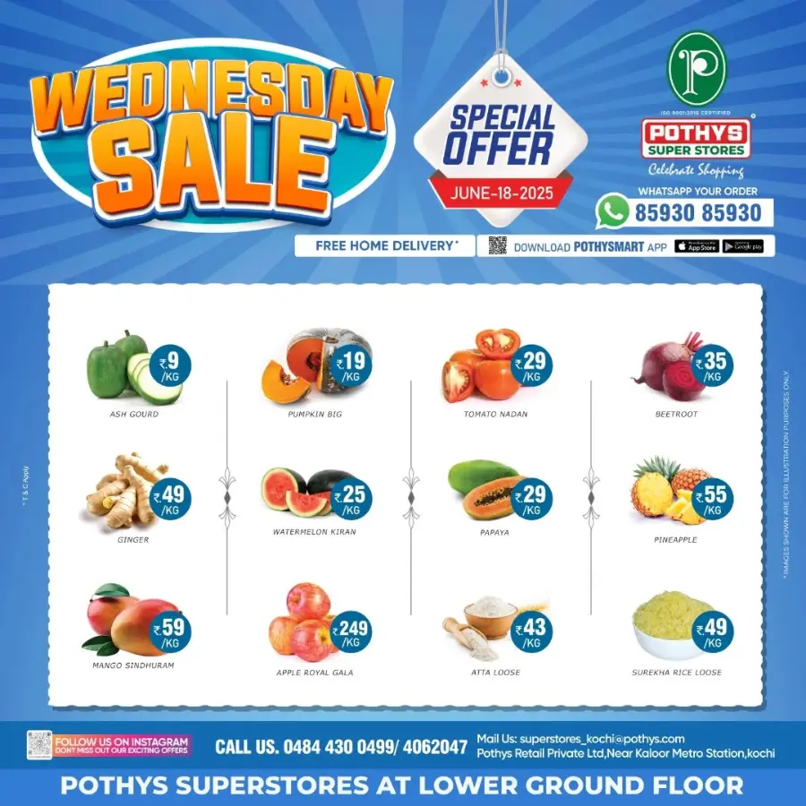 Wednesday Deal In Pothys Superstores undefined