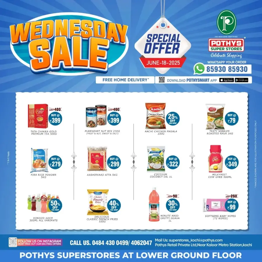 Wednesday Deal In Pothys Superstores undefined