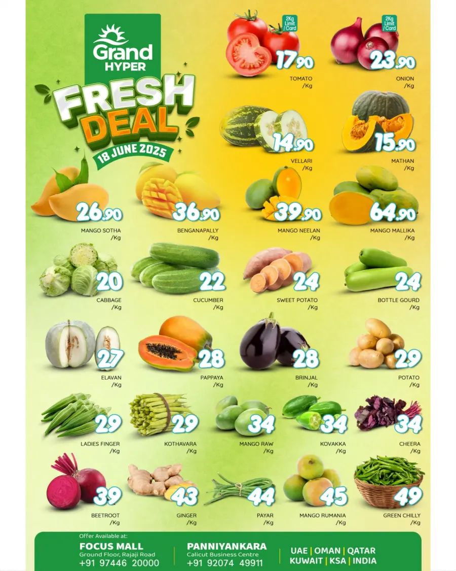 Fresh Deal In Grand Hypermarket Kannur