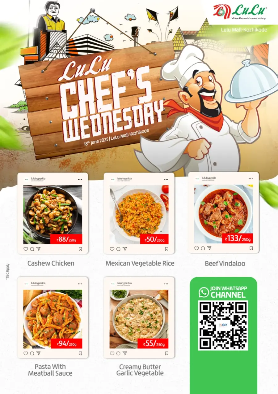 Chef's Wednesday In Lulu Hypermarket undefined