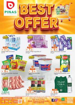 Best Offers In Pinas Supermarket Riyadh