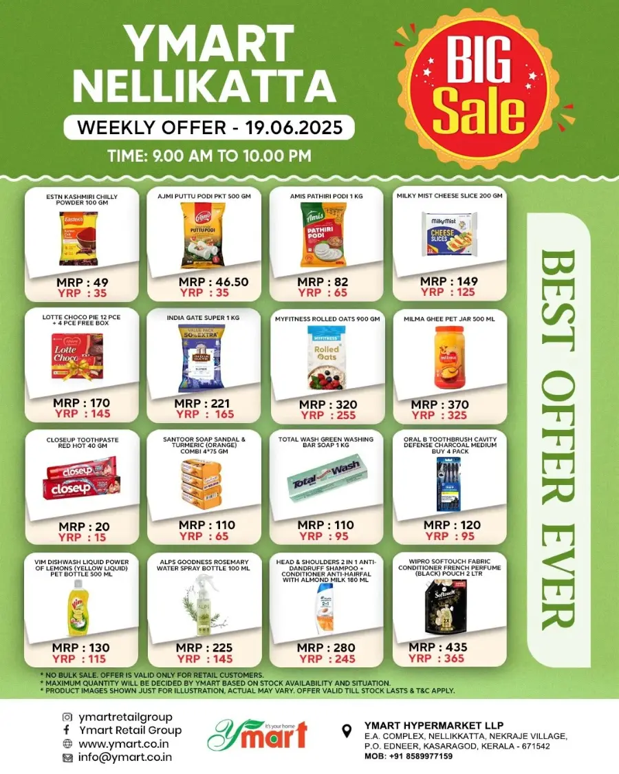Weekly Bazar In Y Mart Hypermarket undefined