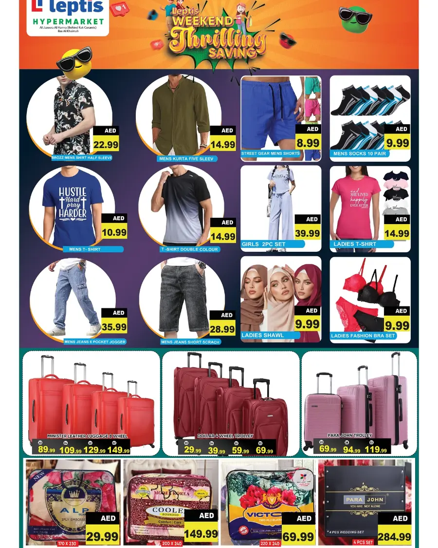 Weekend Thrilling Savings In Leptis Hypermarket Ras al Khaimah