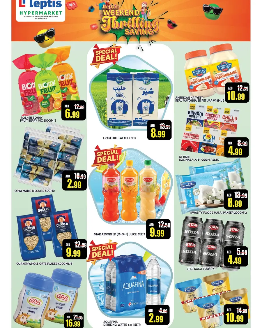Weekend Thrilling Savings In Leptis Hypermarket Ras al Khaimah