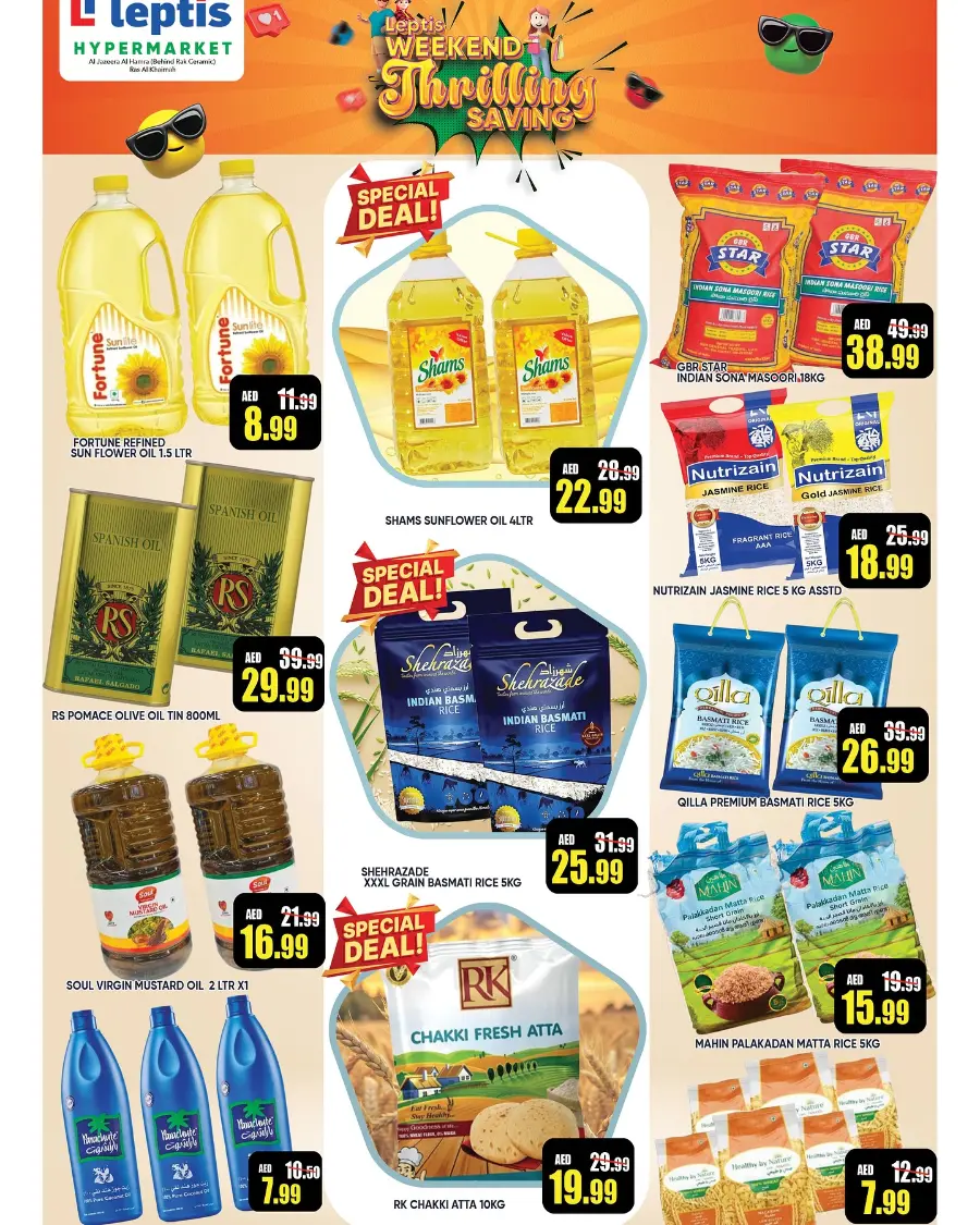 Weekend Thrilling Savings In Leptis Hypermarket Ras al Khaimah