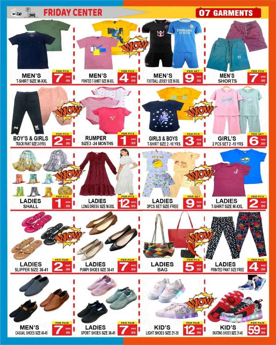 Hot Deals In Friday Center Sharjah / Ajman
