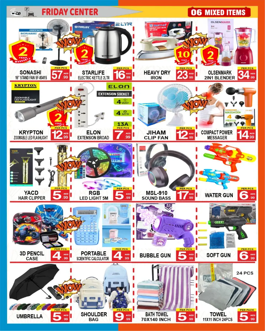 Hot Deals In Friday Center Sharjah / Ajman