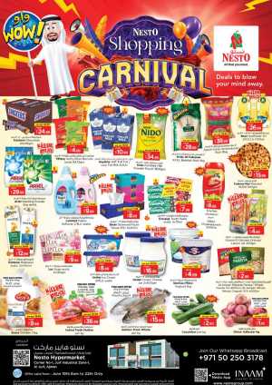 Shopping Carnival In Nesto Hypermarket Sharjah / Ajman
