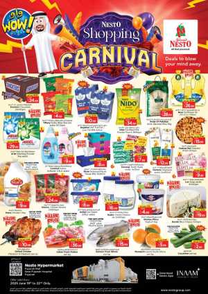 Shopping Carnival In Nesto Hypermarket Fujairah