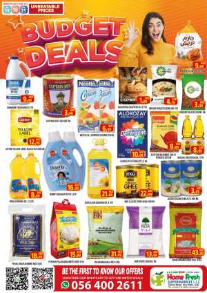 Budget Deals In Home Fresh Abu Dhabi