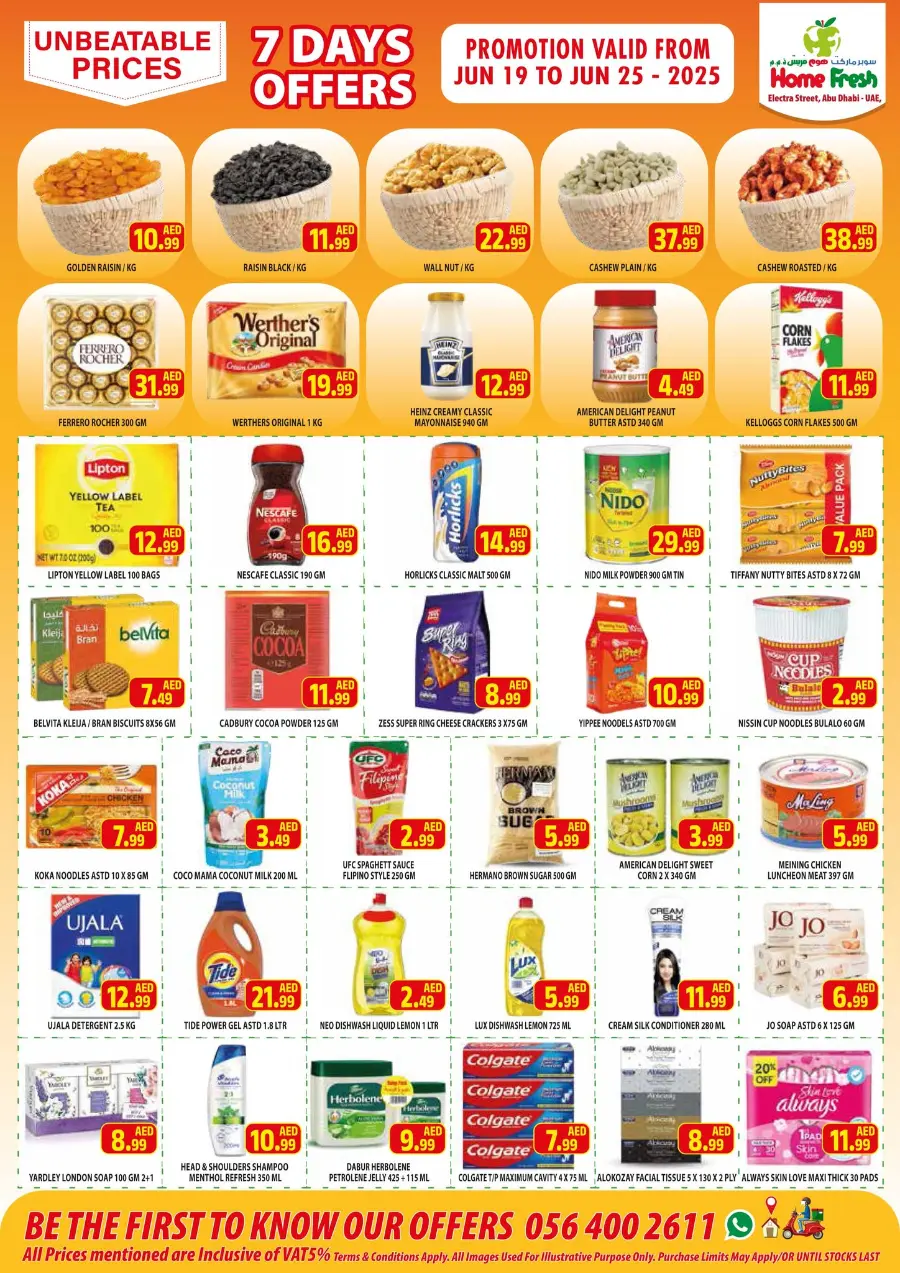 Budget Deals In Home Fresh Abu Dhabi