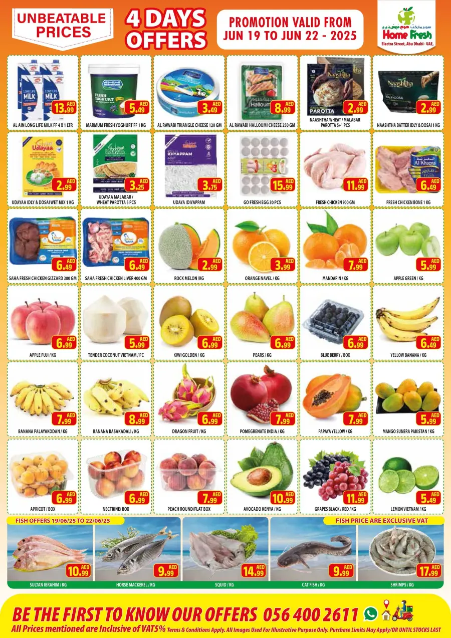 Budget Deals In Home Fresh Abu Dhabi