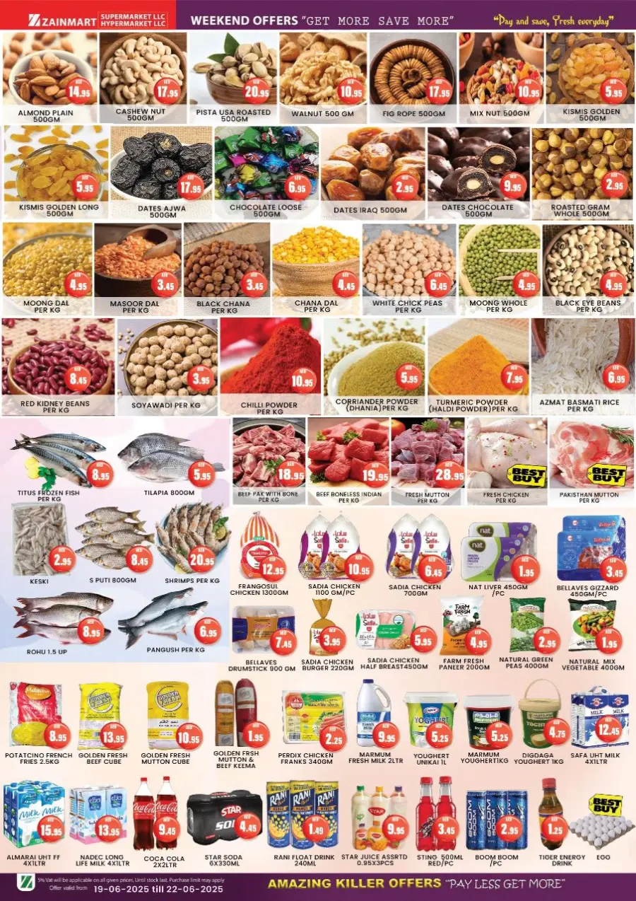 Deal Hunt In Zain Mart Super Market Ras al Khaimah