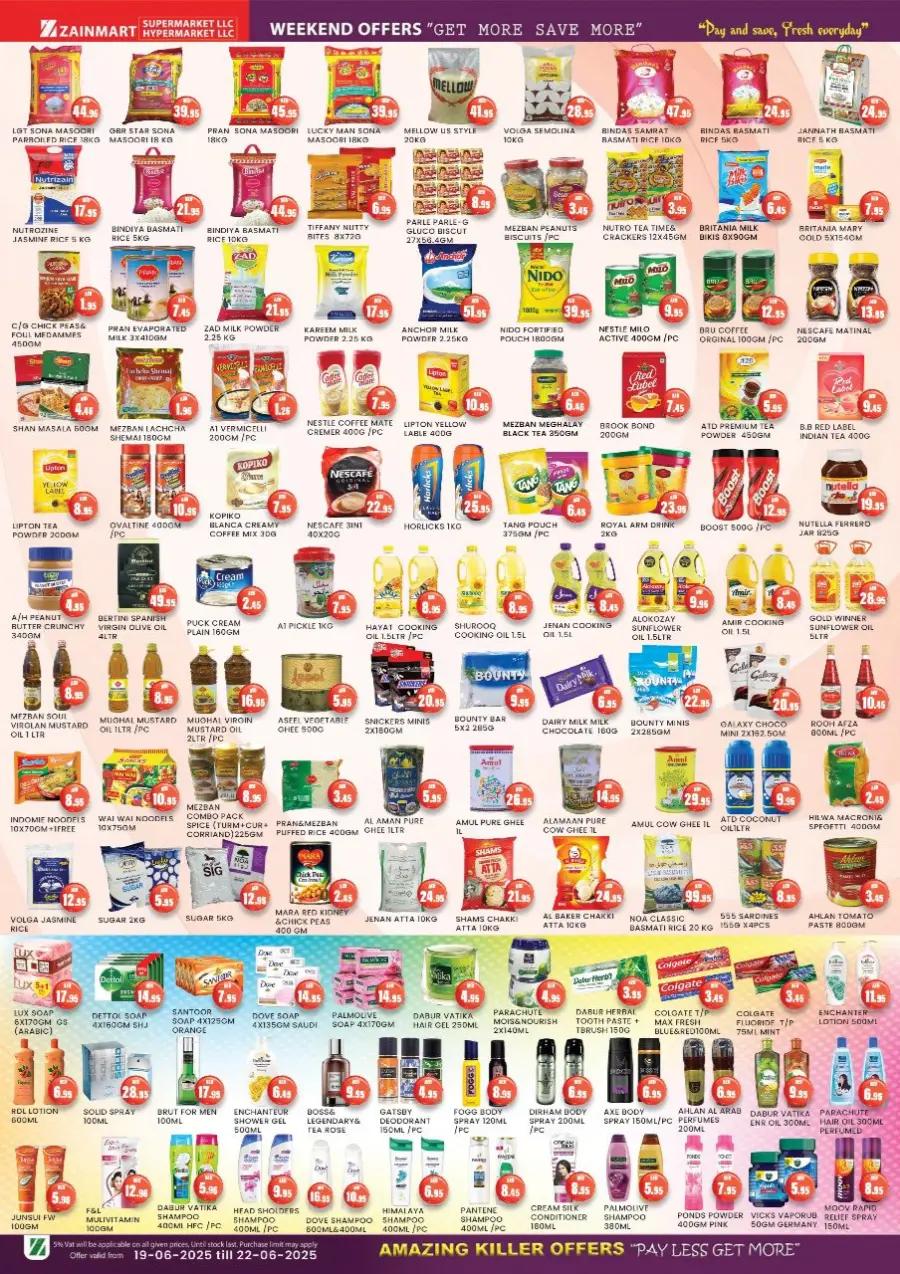 Deal Hunt In Zain Mart Super Market Ras al Khaimah