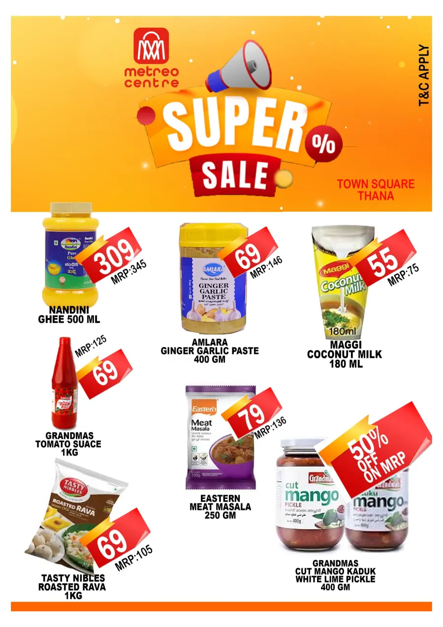 Thursday Offer In Metro Centre Kannur