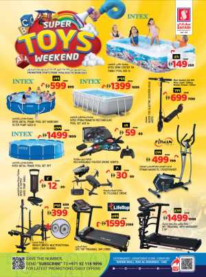 Super toys Weekend In Safari Hypermarket Ras al Khaimah