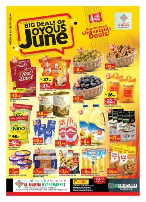 Big Deals of joyous June In Al Madina Hypermarket Sharjah / Ajman