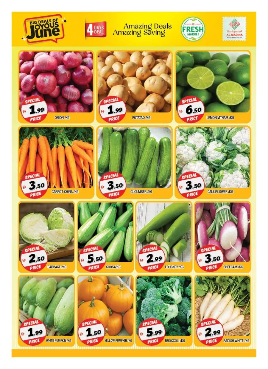 Big Deals of joyous June In Al Madina Hypermarket Sharjah / Ajman