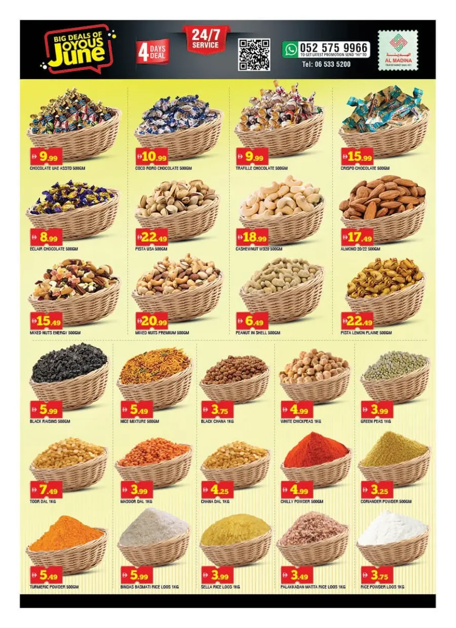 Big Deals of joyous June In Al Madina Hypermarket Sharjah / Ajman