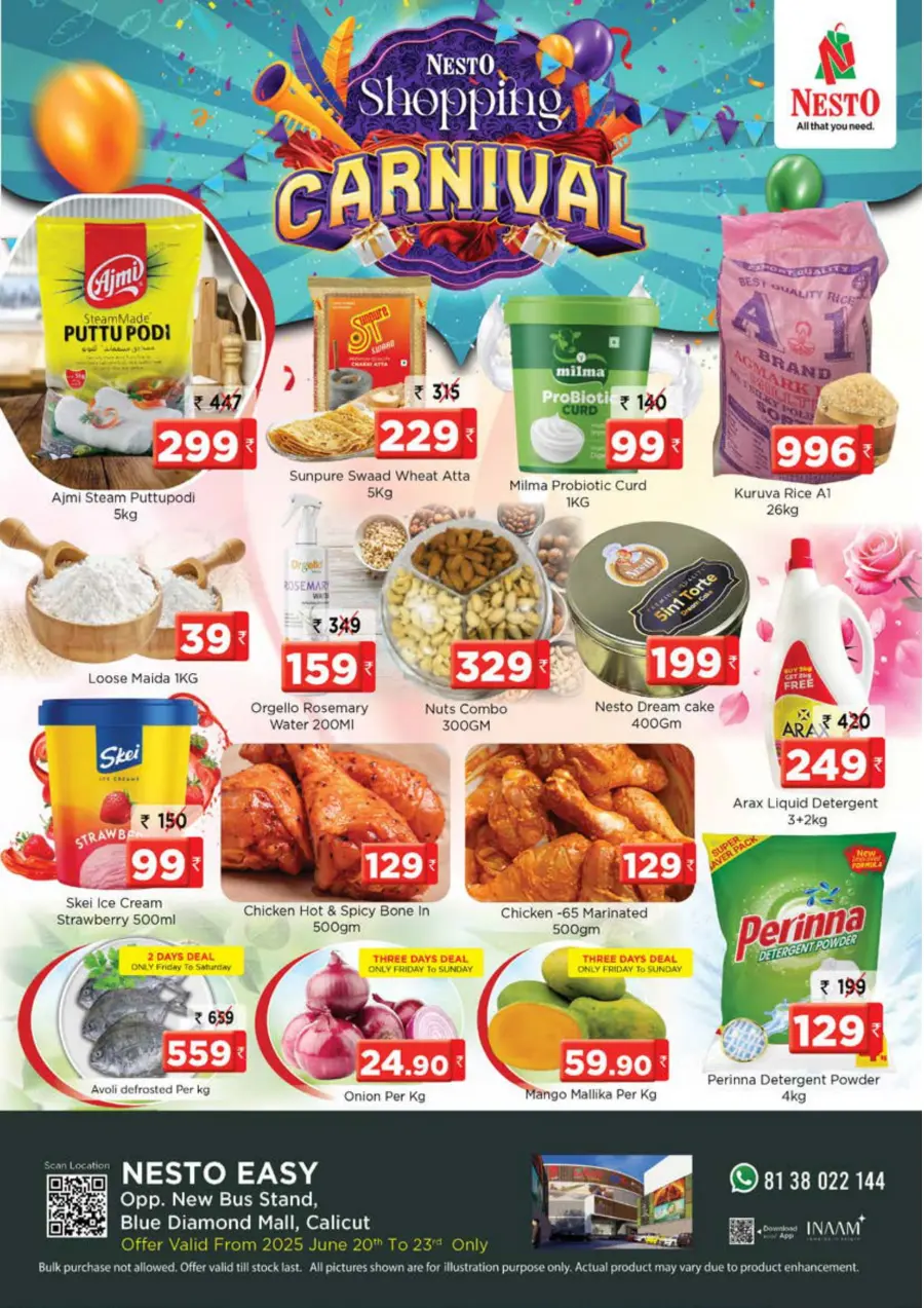 Shopping Carnival In Nesto Easy Calicut