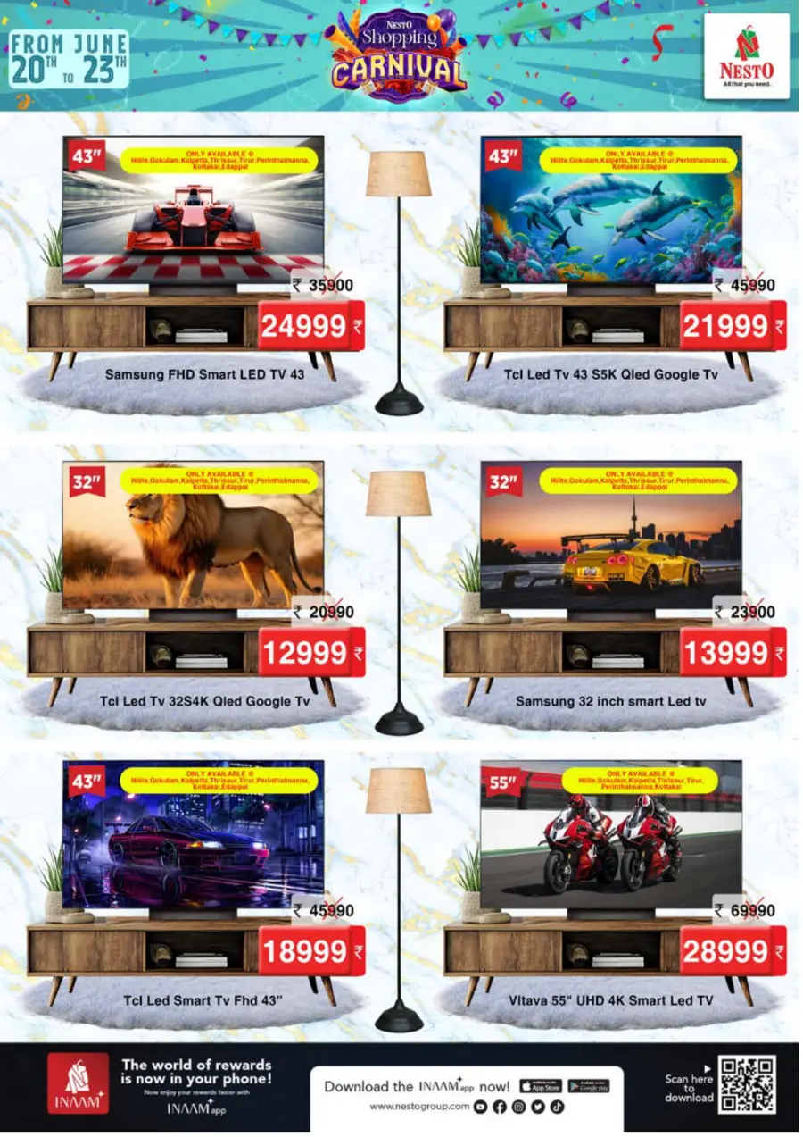 Shopping Carnival In Nesto Easy Calicut
