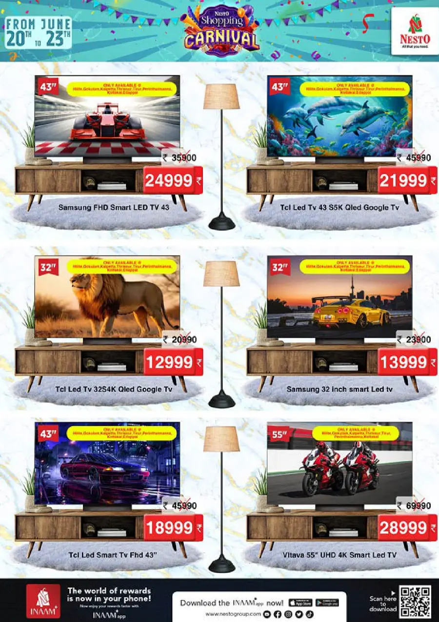 Shopping Carnival In Nesto Hypermarket Malappuram