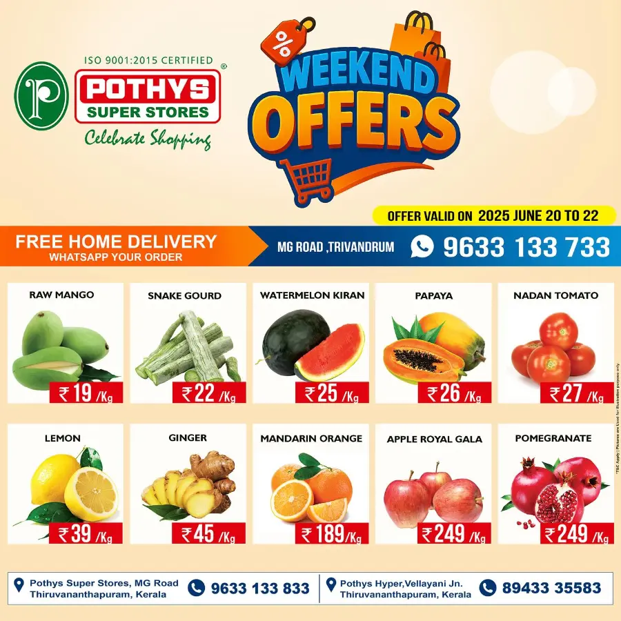 Weekend offer In Pothys Superstores undefined