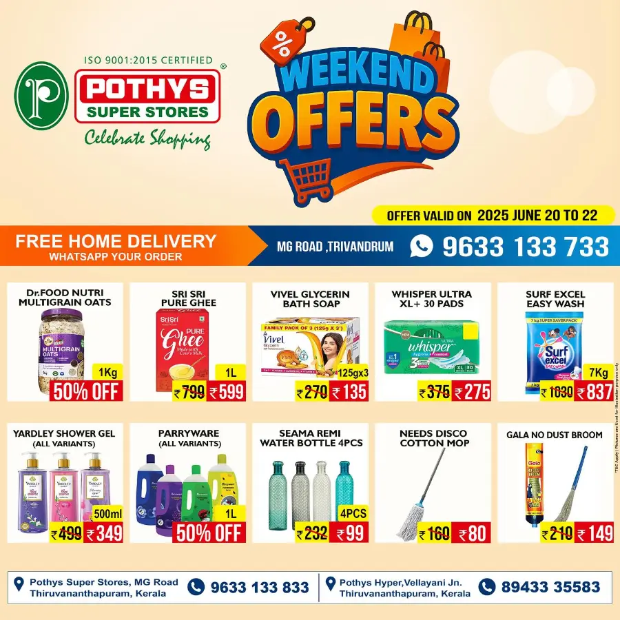Weekend offer In Pothys Superstores undefined