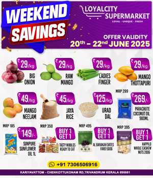Weekend Saving In Loyalcity Supermarket Trivandrum