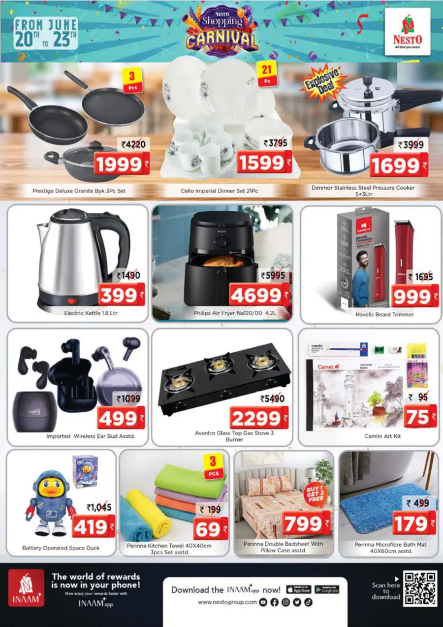 Shopping Carnival In Nesto Hypermarket Wayanad