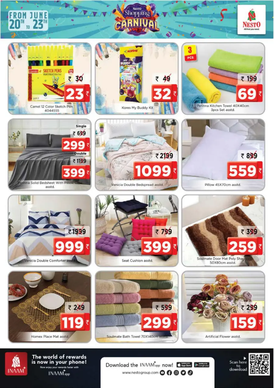 Biggest Shopping Carnival – Shop Now In Nesto Hypermarket Malappuram