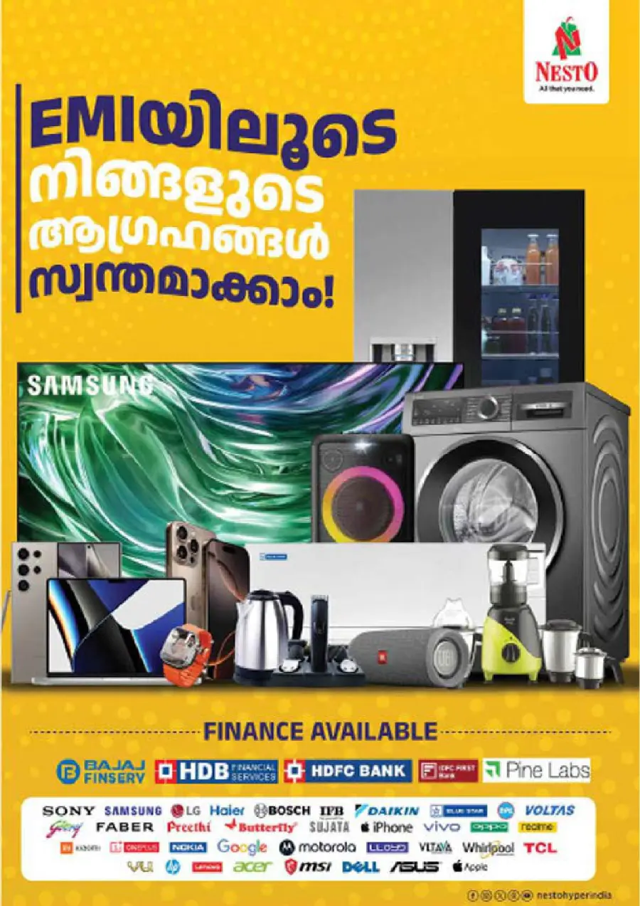 Biggest Shopping Carnival – Shop Now In Nesto Hypermarket Malappuram