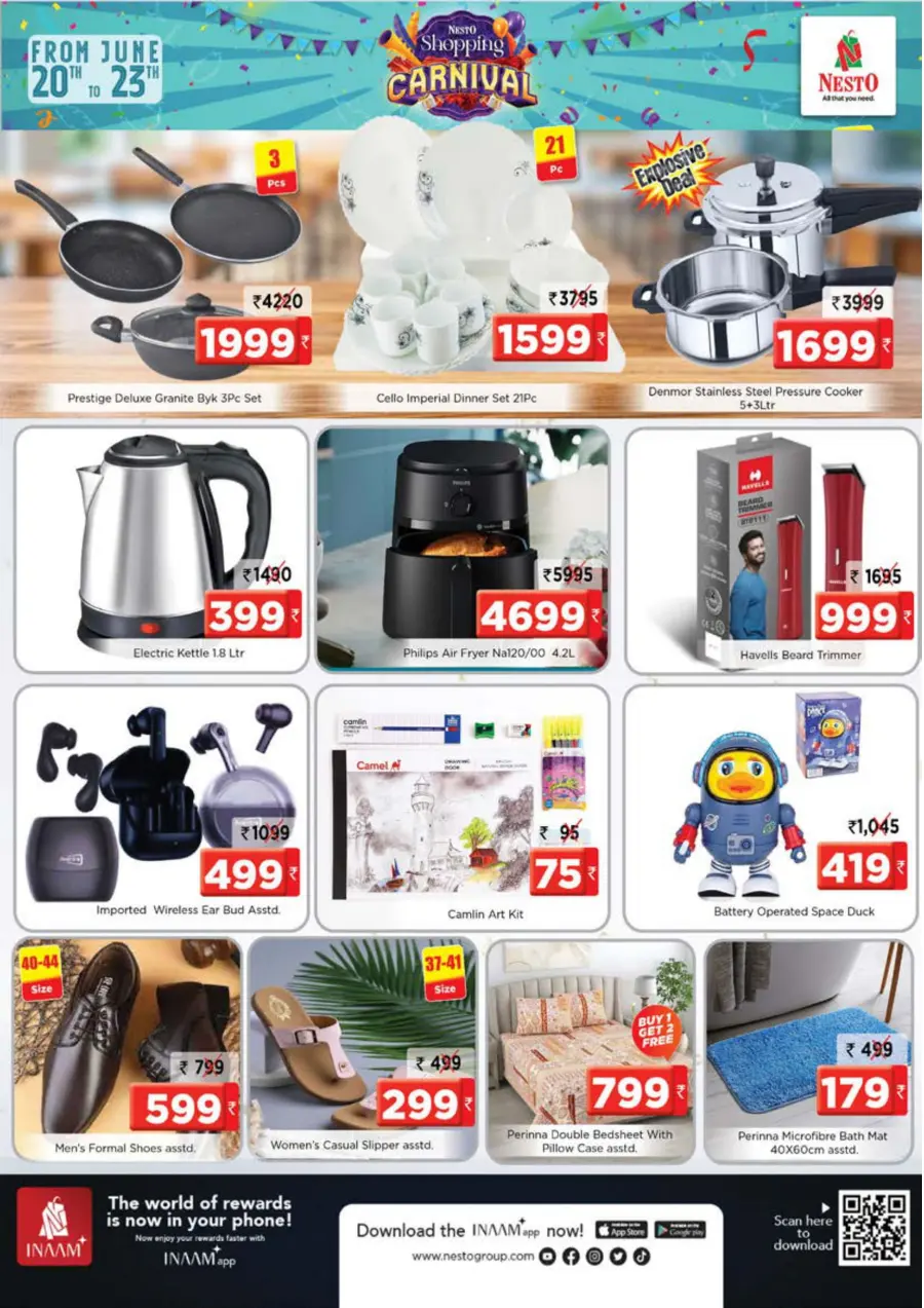 Biggest Shopping Carnival – Shop Now In Nesto Hypermarket Malappuram