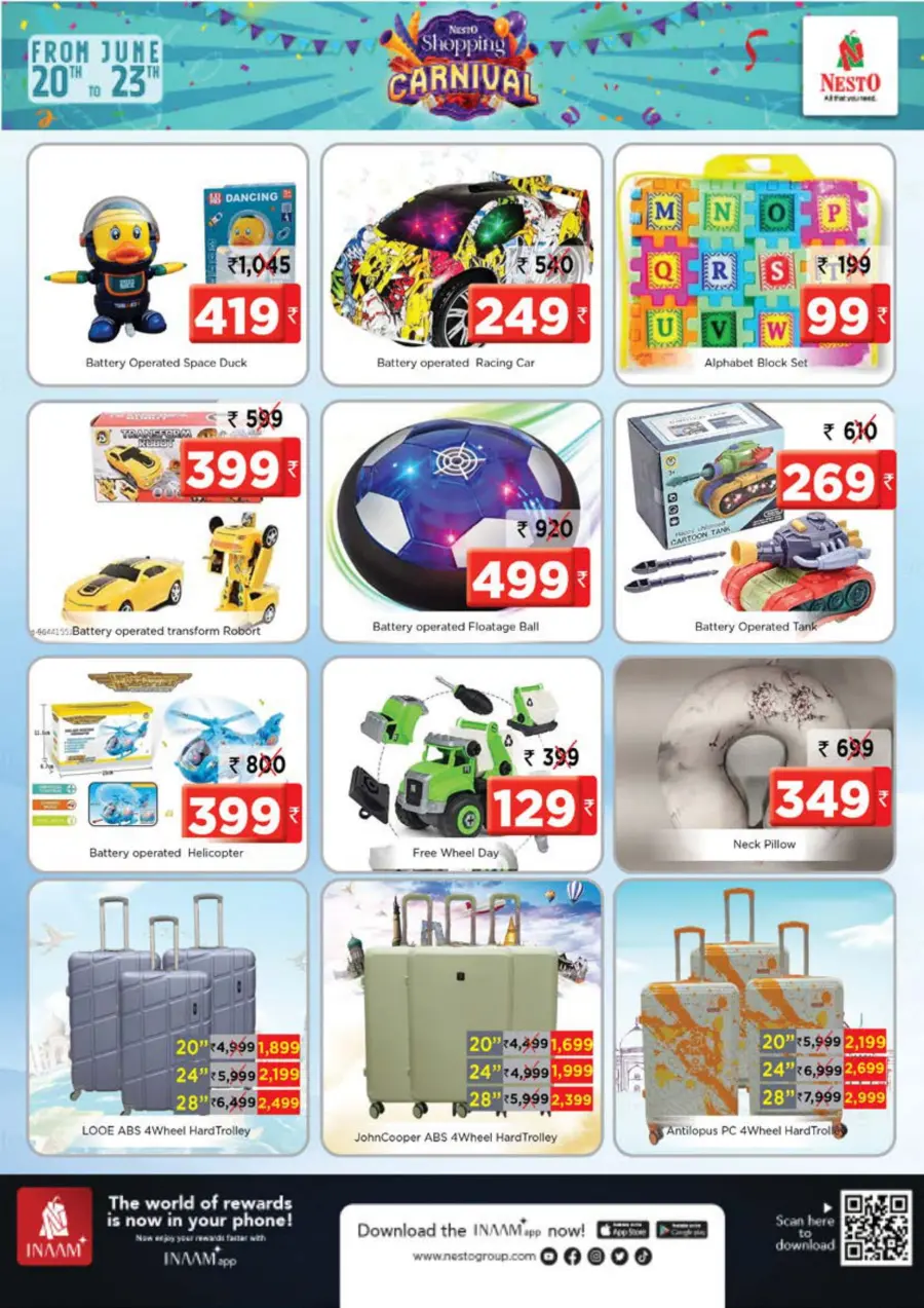 Shopping Carnival In Nesto Hypermarket Malappuram