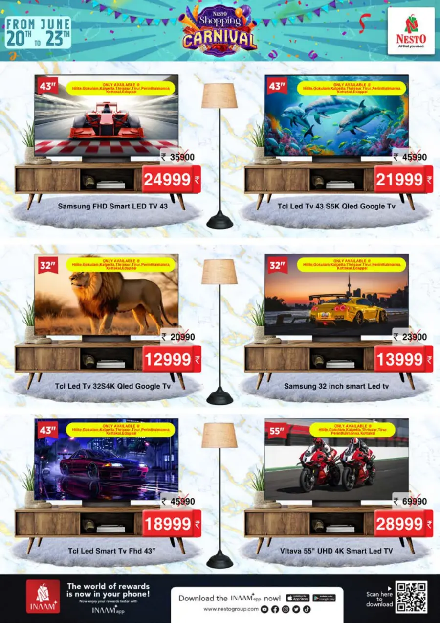 Shopping Carnival In Nesto Hypermarket Malappuram