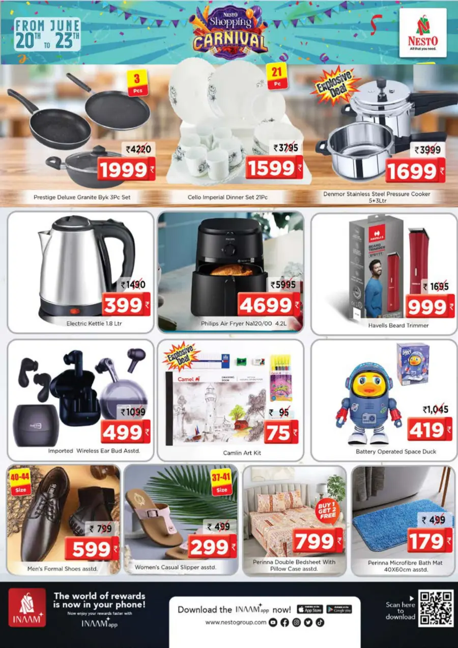 Shopping Carnival In Nesto Hypermarket Malappuram