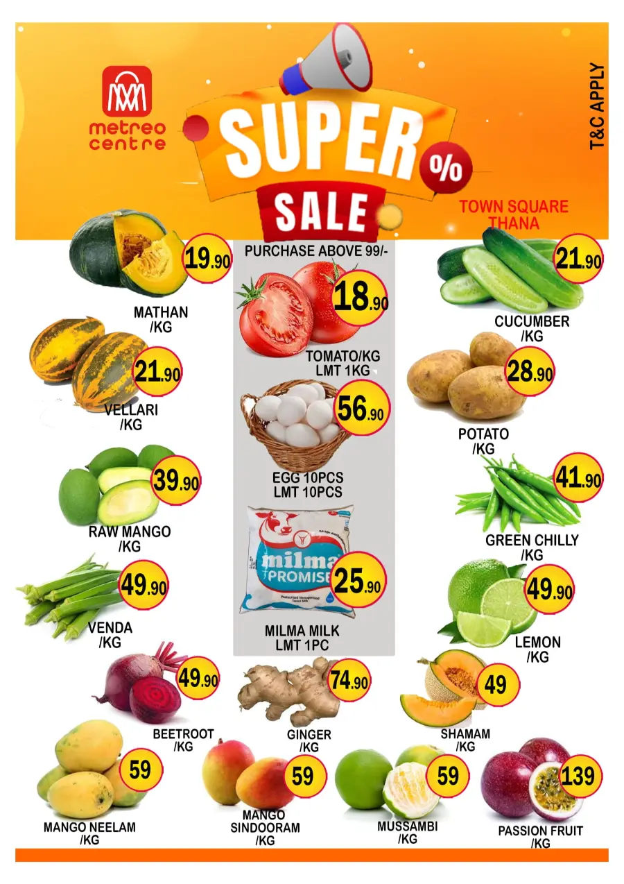 Friday Offer In Metro Centre Kannur