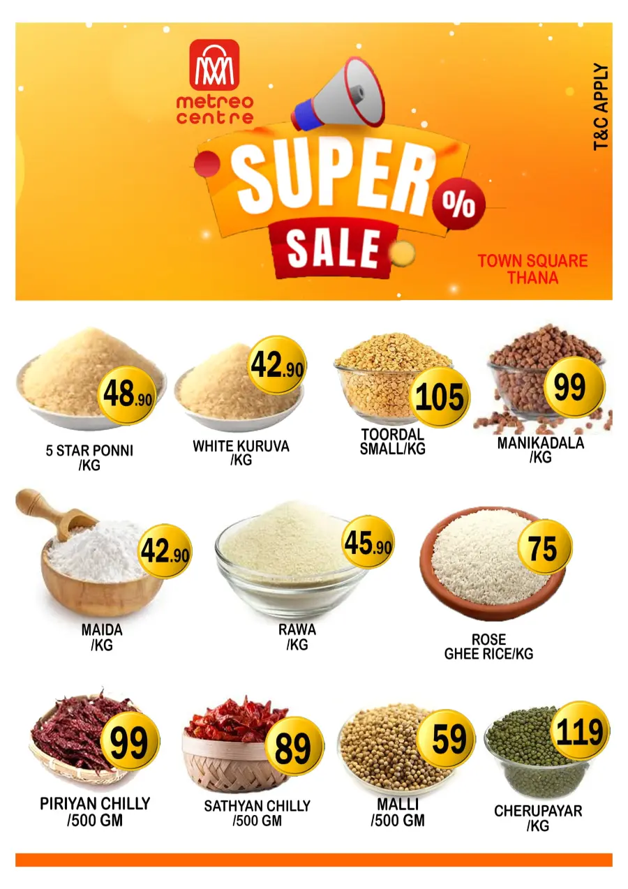 Friday Offer In Metro Centre Kannur